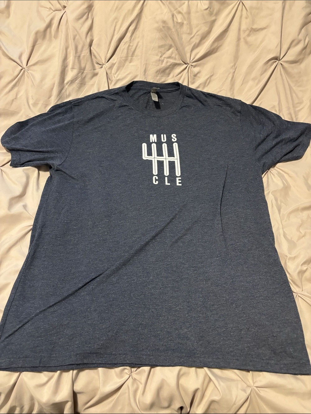 Classic Navy Graphic Tee - Men's Short Sleeve